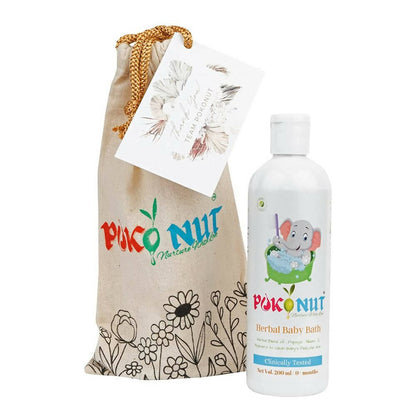 Pokonut Herbal Baby Body Bath - Distacart