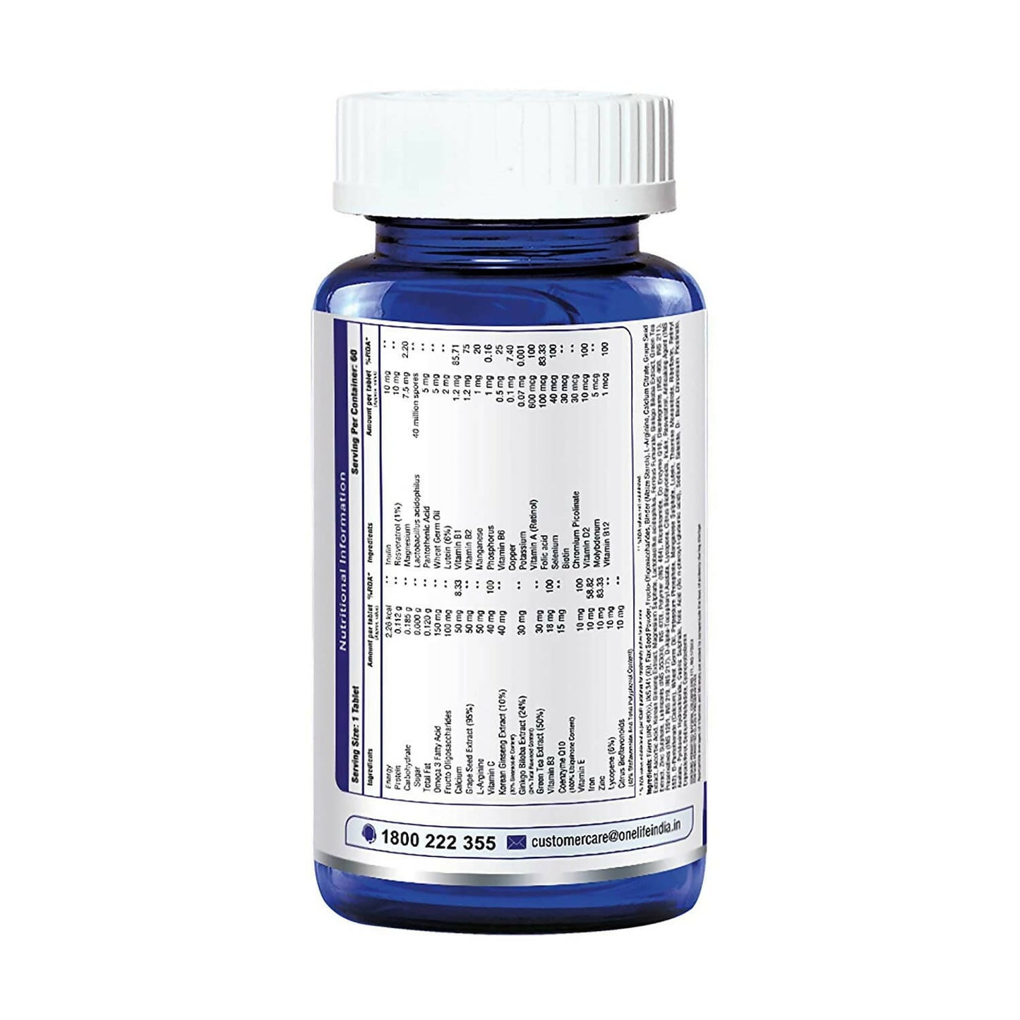 Onelife Multi Vitamin For Men Tablets - Distacart