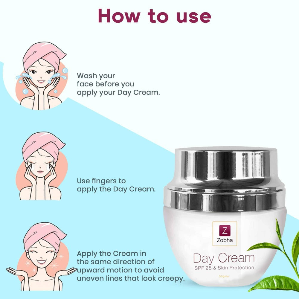 Zobha Day Cream How to Use