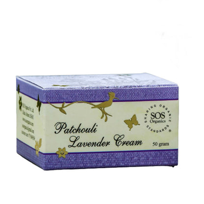 SOS Organics Patchouli Lavender Cream - Distacart
