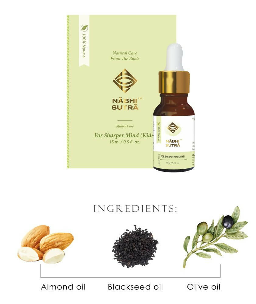 Nabhi Sutra Brain Development (Kids) - Belly Button Oil - Distacart