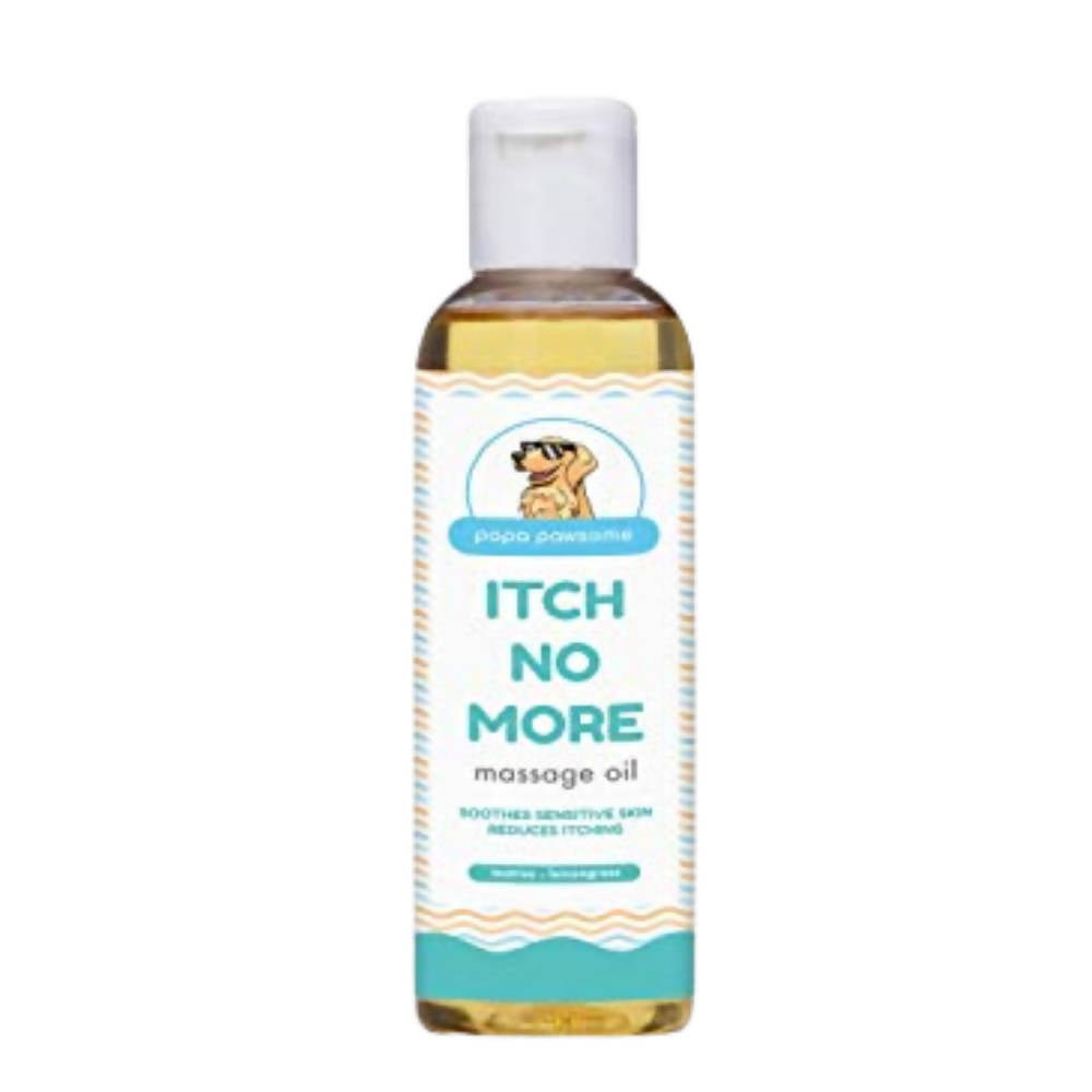 Papa Pawsome Itch No More Massage Oil - Distacart