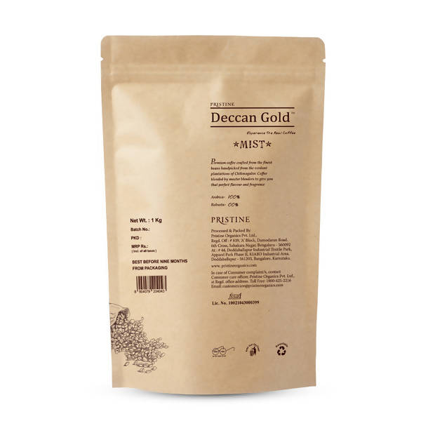 Pristine Deccan Gold Mist Coffee Beans