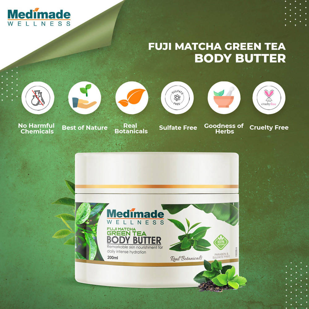 Medimade Wellness Fuji Matcha Green Tea Body Butter - Distacart