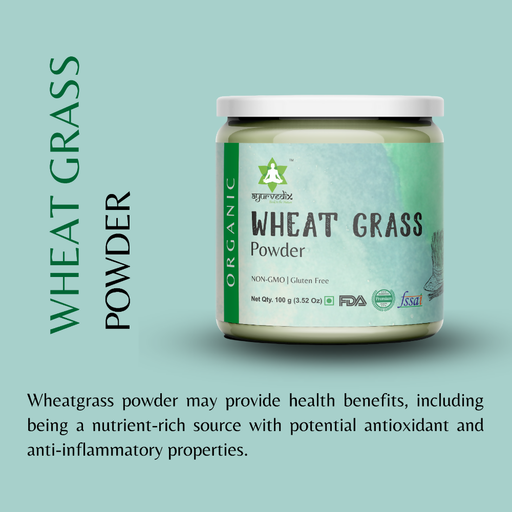 Ayurvedix Organic Wheatgrass Powder - Distacart