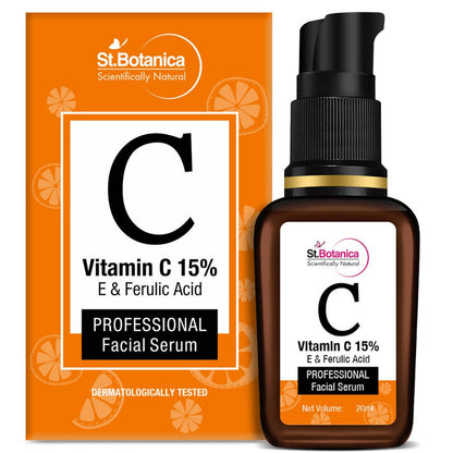 St.Botanica Vitamin C 15% E & Ferulic Acid Professional Facial Serum
