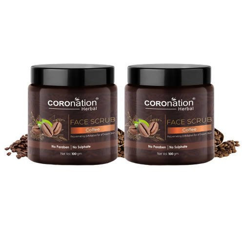 Coronation Herbal Coffee Face Scrub - Distacart