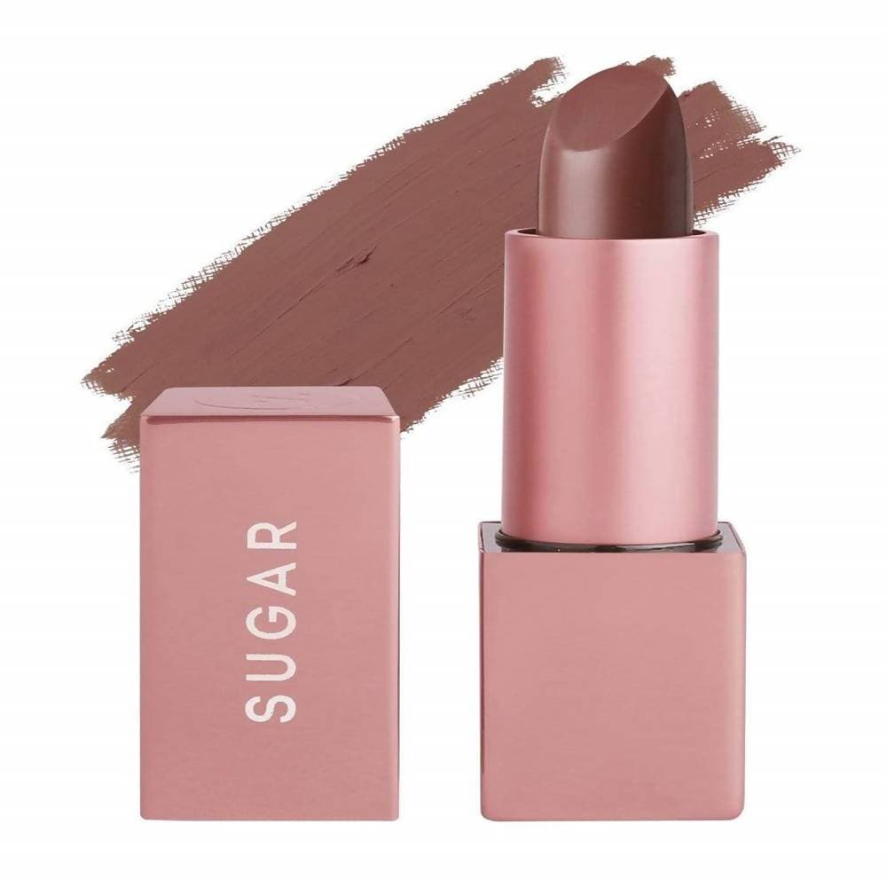 Sugar Mettle Matte Lipstick - Soteria (Nude Brown) - Distacart