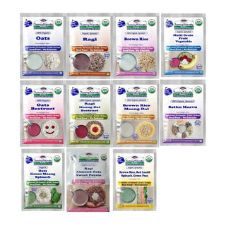 TummyFriendly Foods Organic Sprouted Porridge Mixes Combo - Distacart
