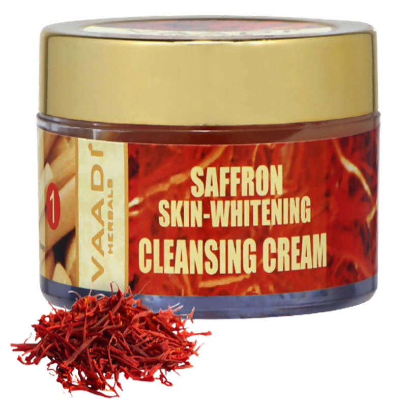 Vaadi Herbals Saffron Skin Whitening Cleansing Cream - Distacart