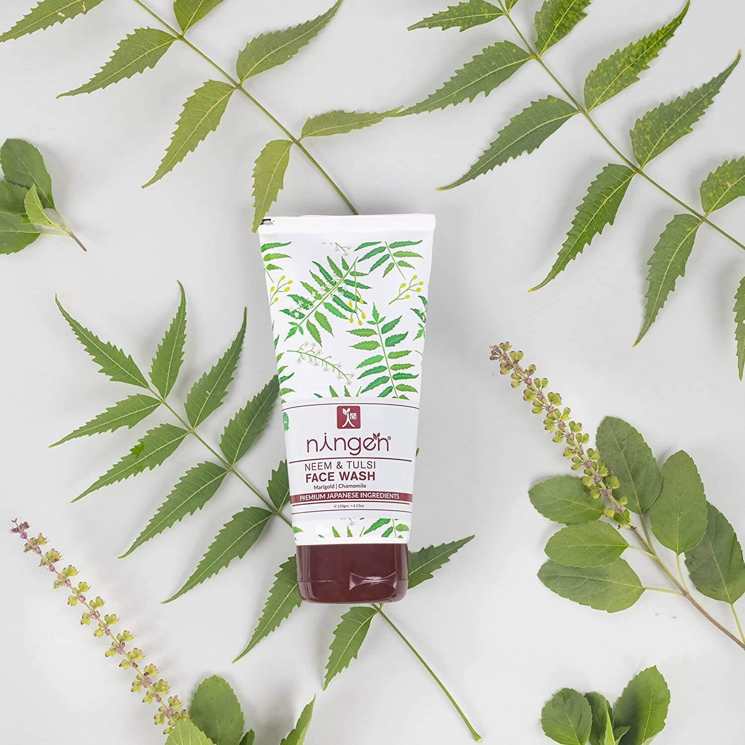 Ningen Neem and Tulsi Face Wash - Distacart