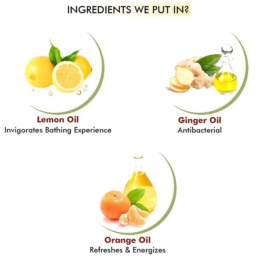 Inatur Citrus Blast Lemon Orange Shower Gel
