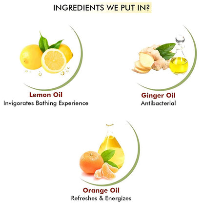 Inatur Citrus Blast Lemon Orange Shower Gel