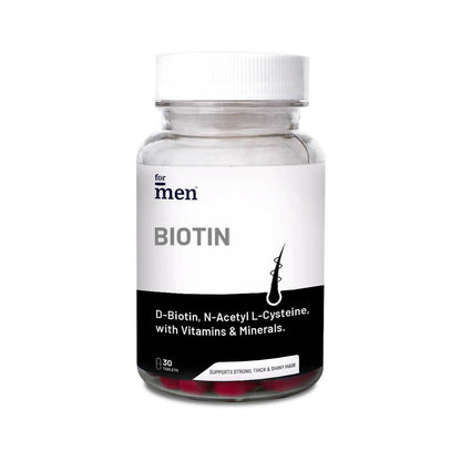 ForMen Biotin 10,000mcg Tablets for Hair Growth - Distacart
