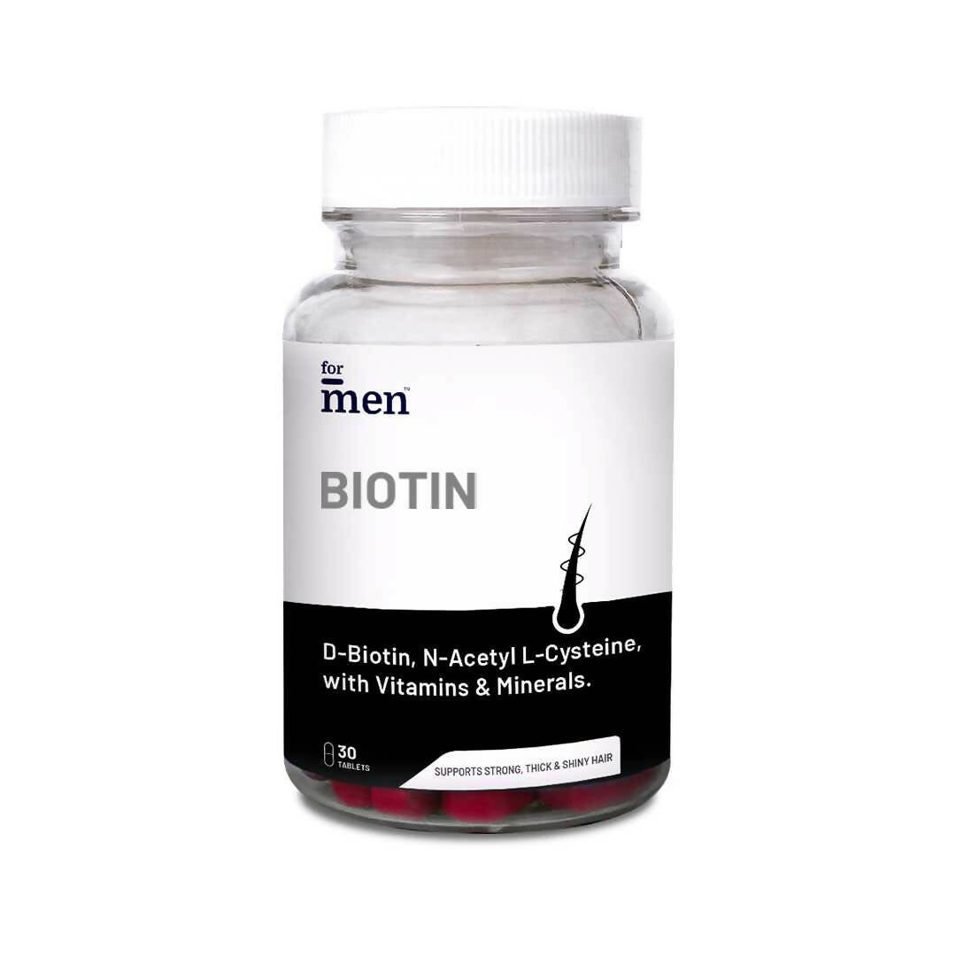 ForMen Biotin 10,000mcg Tablets for Hair Growth - Distacart