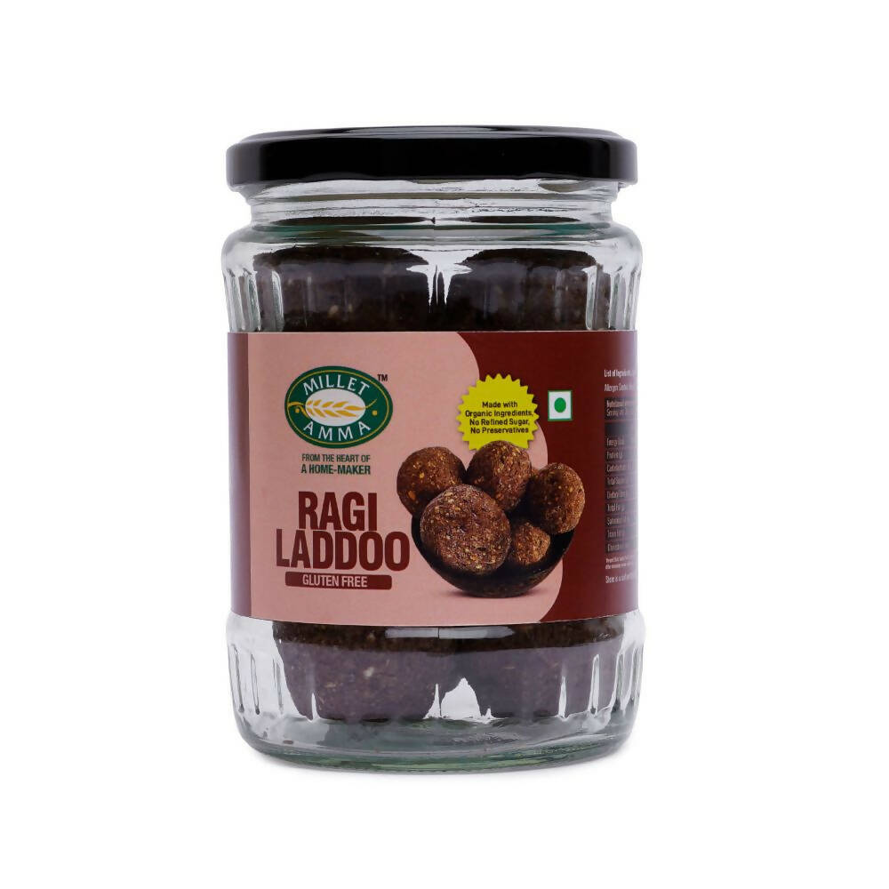 Millet Amma Ragi Laddoo- Made With Jaggery - Distacart