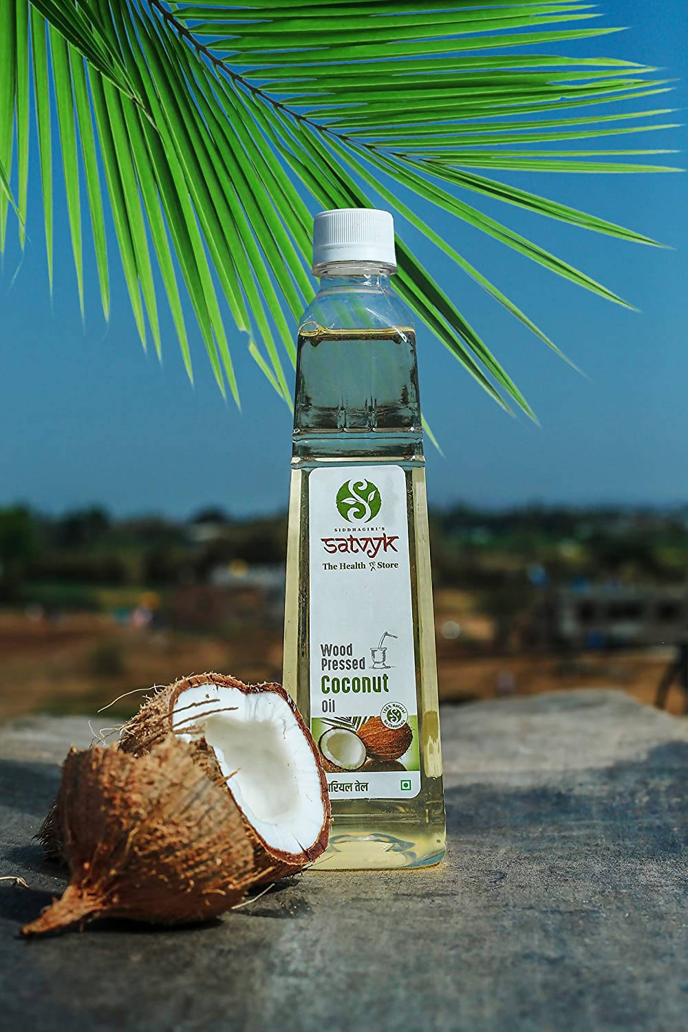 Siddhagiri's Satvyk Organic Wood Pressed Coconut Oil 