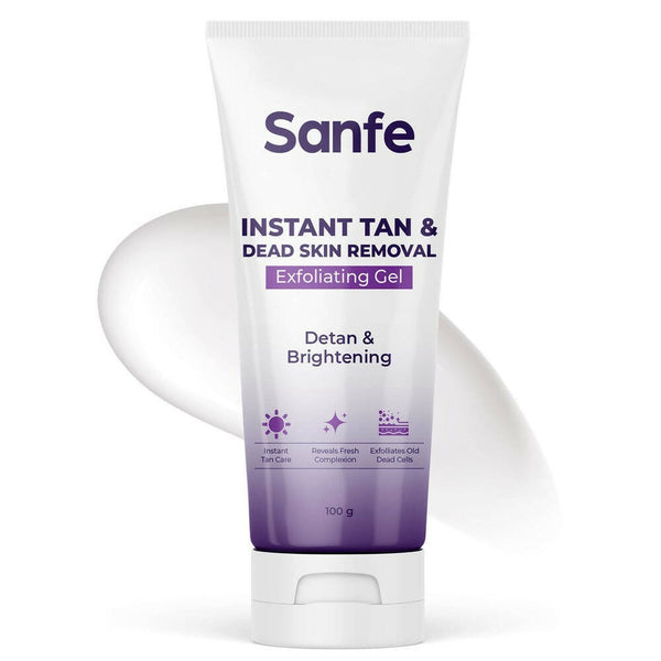 Buy Sanfe Instant Tan & Dead Skin Removal Exfoliating Gel Online