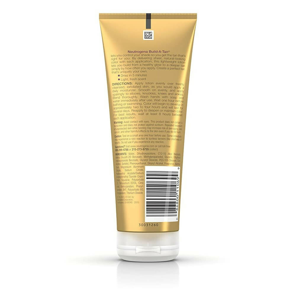 Neutrogena Build-a-Tan Gradual Sunless Tanning - Distacart