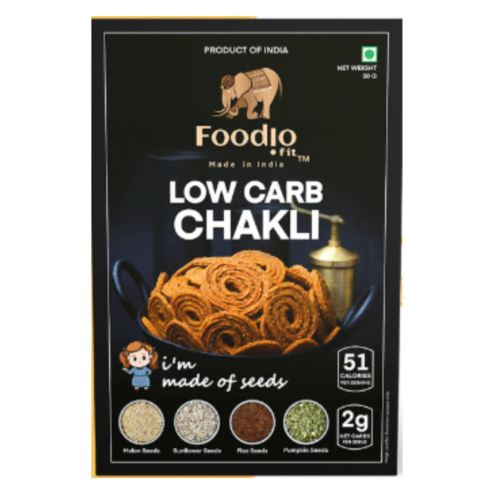 Foodio Low Carb Chakli - Distacart