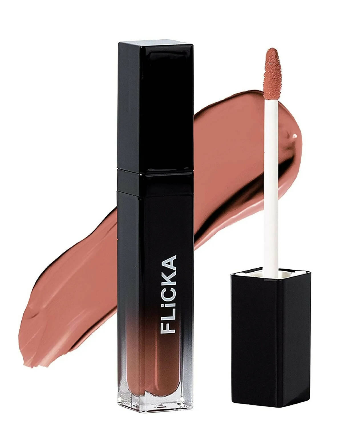 FLiCKA Set and Attack Liquid Matte Lipstick 23 Review Preview - Nude - Distacart