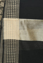 Thumbnail for Mominos Fashion Moeza Women's Handloom Cotton Black Dupatta - Distacart
