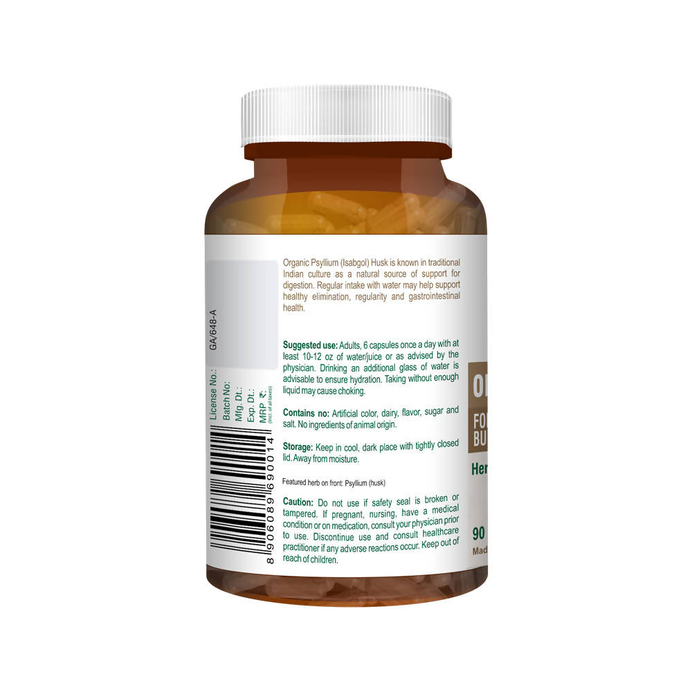 Geo-Fresh Organic Psyllium Capsules - Distacart