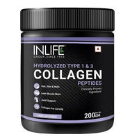 Thumbnail for Inlife Hydrolyzed Type 1 & 3 Collagen Peptides Powder