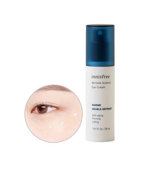 Innisfree Wrinkle Science Eye Cream benefits