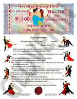 Thumbnail for Gloverin Love Agreement Certificate With Permanent Pen Valentine’s Day Gifts - Distacart