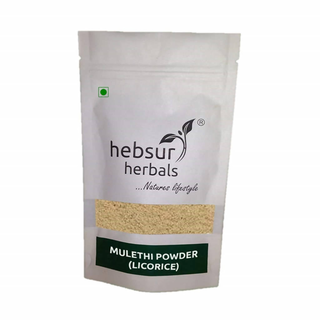 Hebsur Herbals Mulethi Powder (Licorice) - Distacart