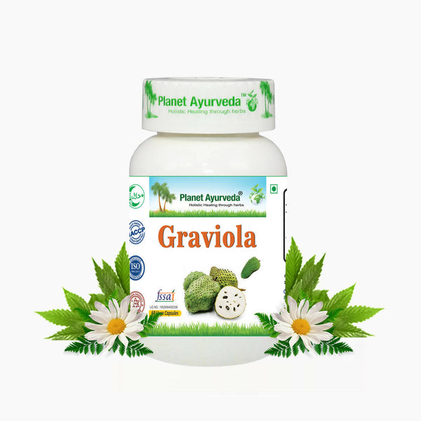 Planet Ayurveda Graviola Capsules - Distacart