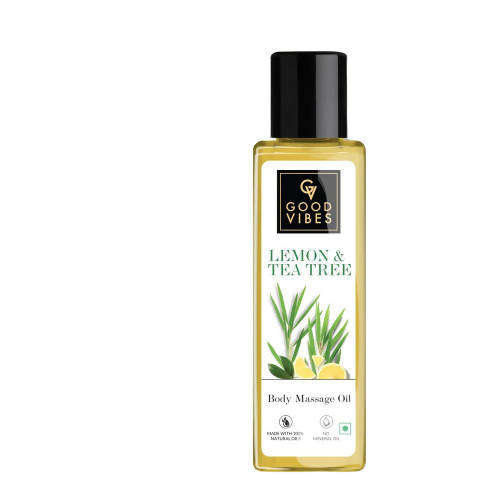 Good Vibes Lemon & Tea Tree Body Massage Oil