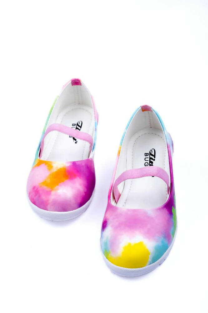 Tiny Bugs Girls Prited Flat Causal Wear Ballerinas - Multi Color - Distacart