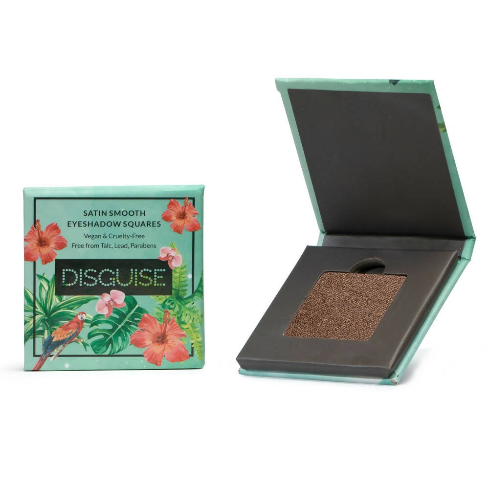 Disguise Satin Smooth Eyeshadow Squares - Metallic Brown Coconut 212 - Distacart