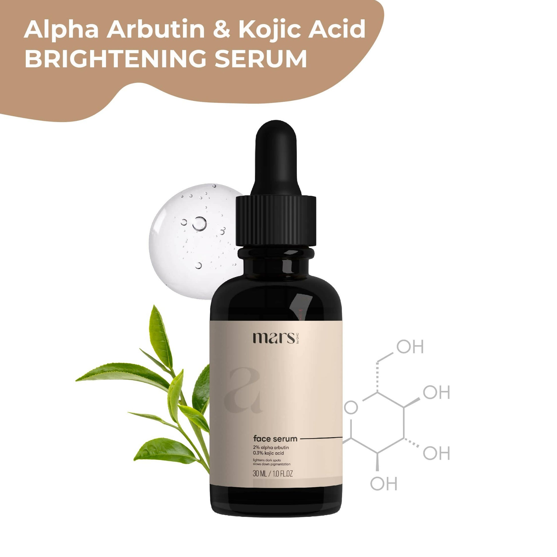 Mars By GHC Alpha Arbutin Serum for Pigmentation & Dark Spots - Distacart