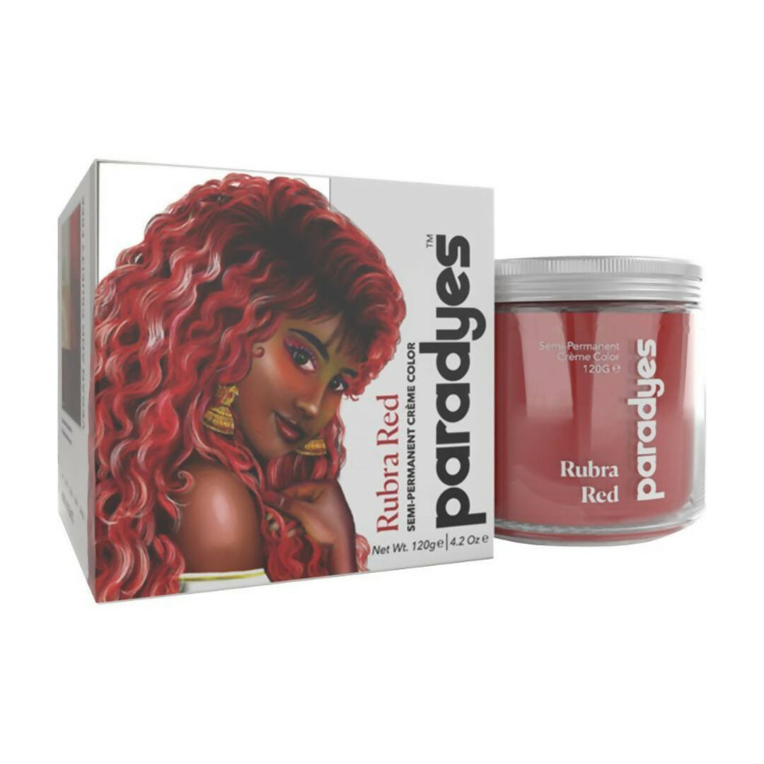 Paradyes Rubra Red Semi-Permanent Hair Color - Distacart