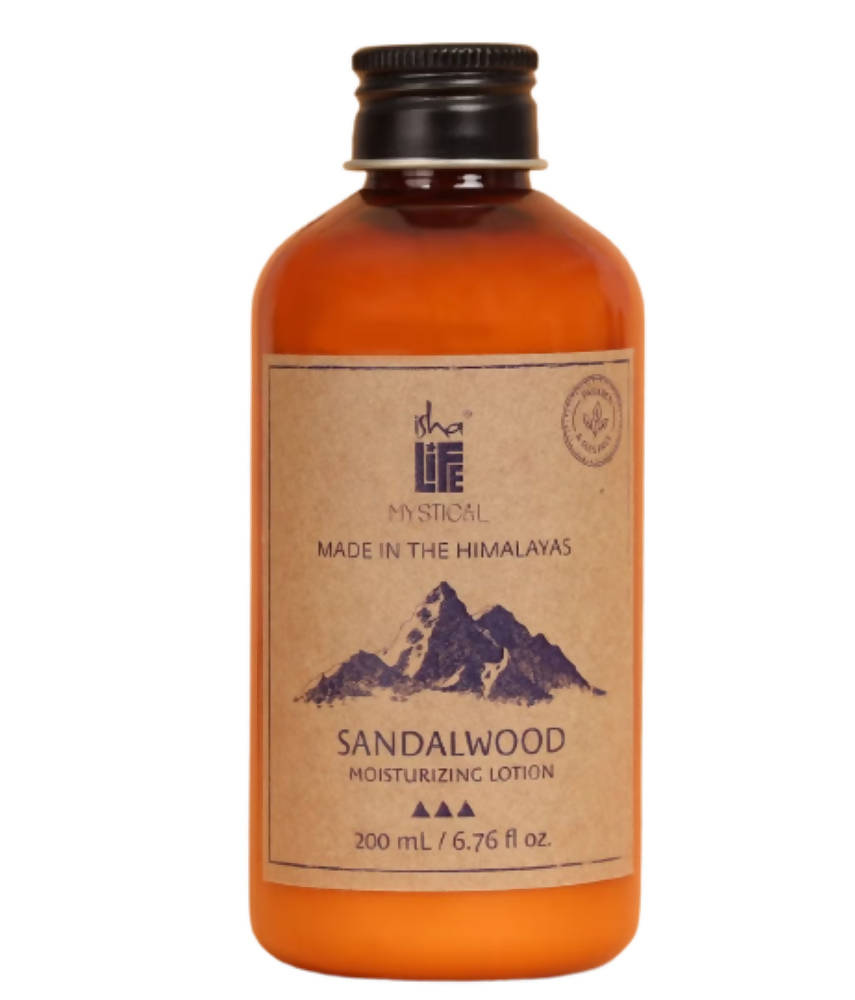 Isha Life Sandalwood Moisturizing Lotion - Distacart