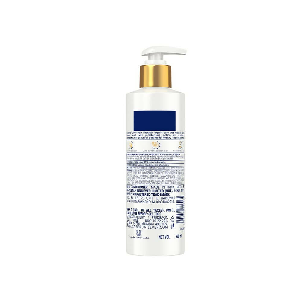 Dove Hair Therapy Breakage Repair Conditioner With Nutri-Lock Serum - Distacart