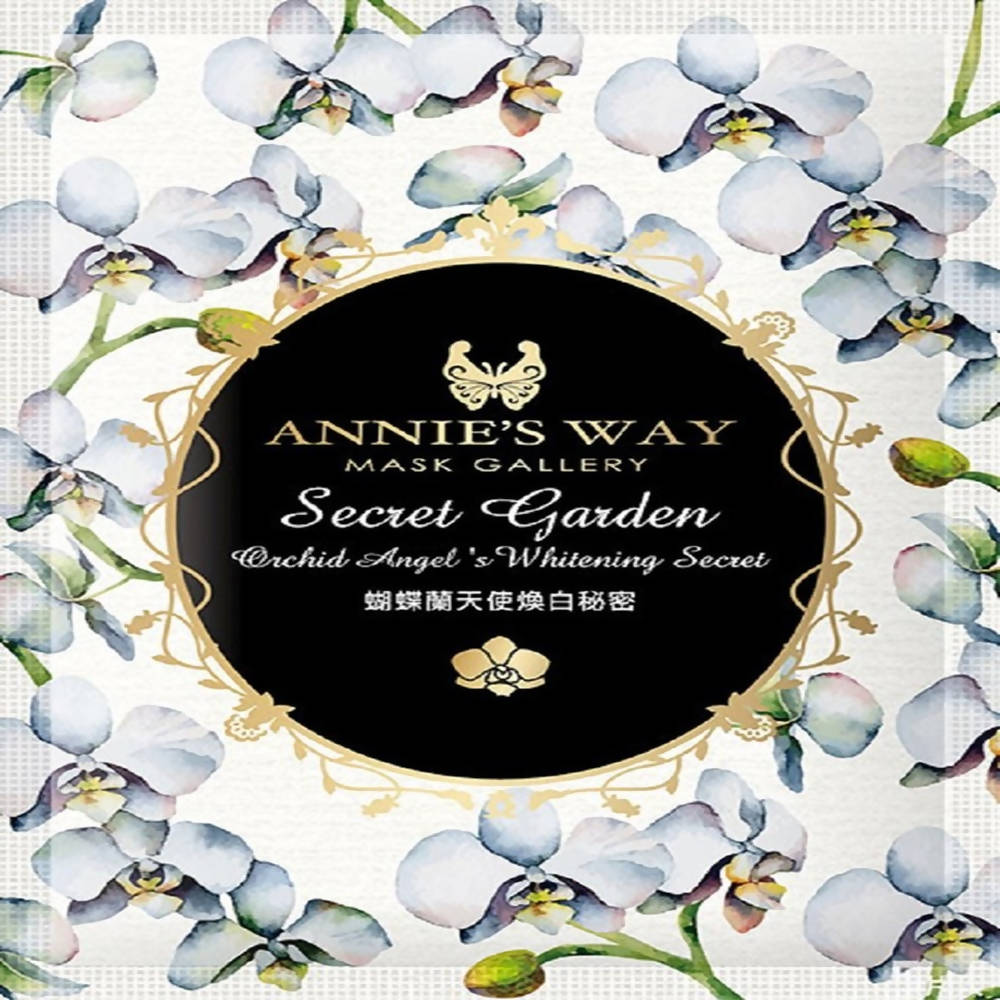Annie's Way Secret Garden - Orchid Angel's Sheet Mask - Distacart