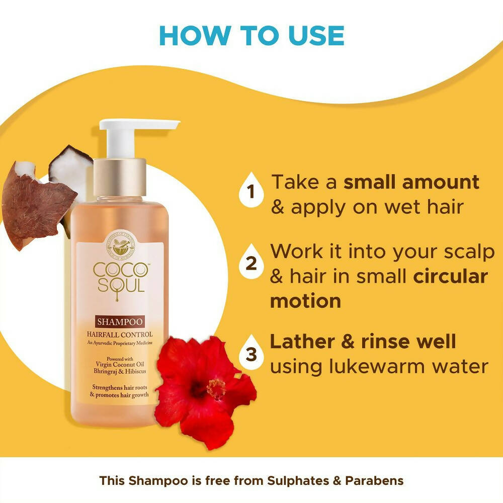 Coco Soul Hair Fall Control Shampoo - Distacart