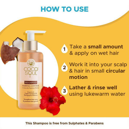Coco Soul Hair Fall Control Shampoo - Distacart