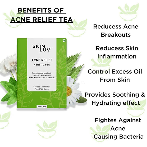 SkinLuv Acne Relief Herbal Tea - Distacart