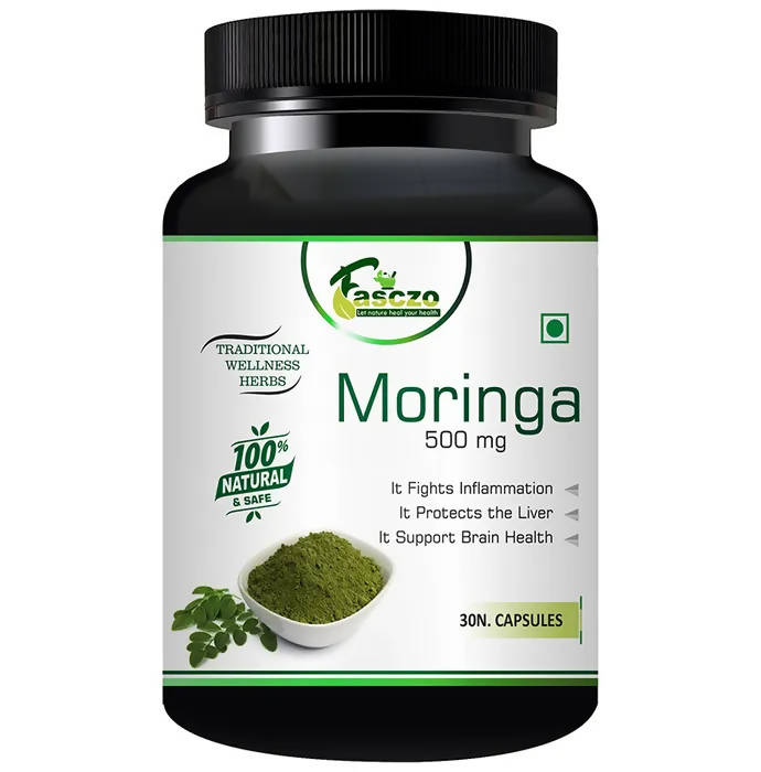 Fasczo Moringa 500mg Capsules - Distacart