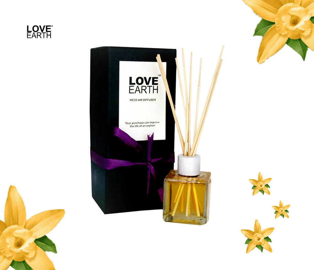 Love Earth Reed Diffuser- Vanilla - Distacart