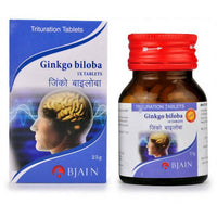 Thumbnail for Bjain Homeopathy Ginkgo Biloba Tablets - Distacart