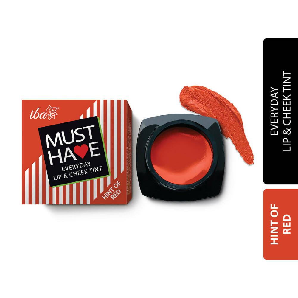 Iba Must Have Everyday Lip & Cheek Tint - Hint Of Red - Distacart