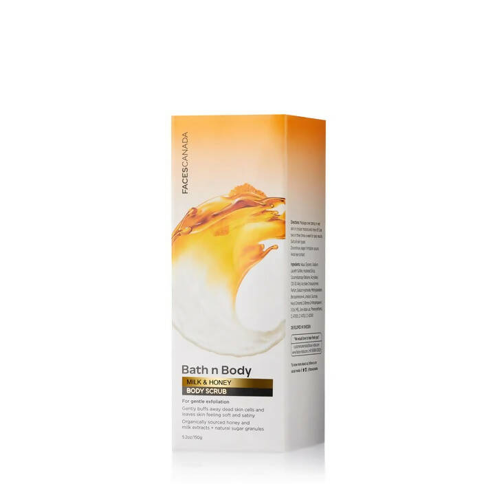 Faces Canada Bath n Body Milk & Honey Body Scrub - Distacart