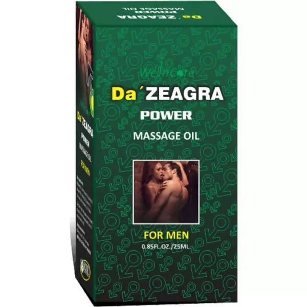 Well n Care Da' Zeagra Power Massage Oil for Men - Distacart