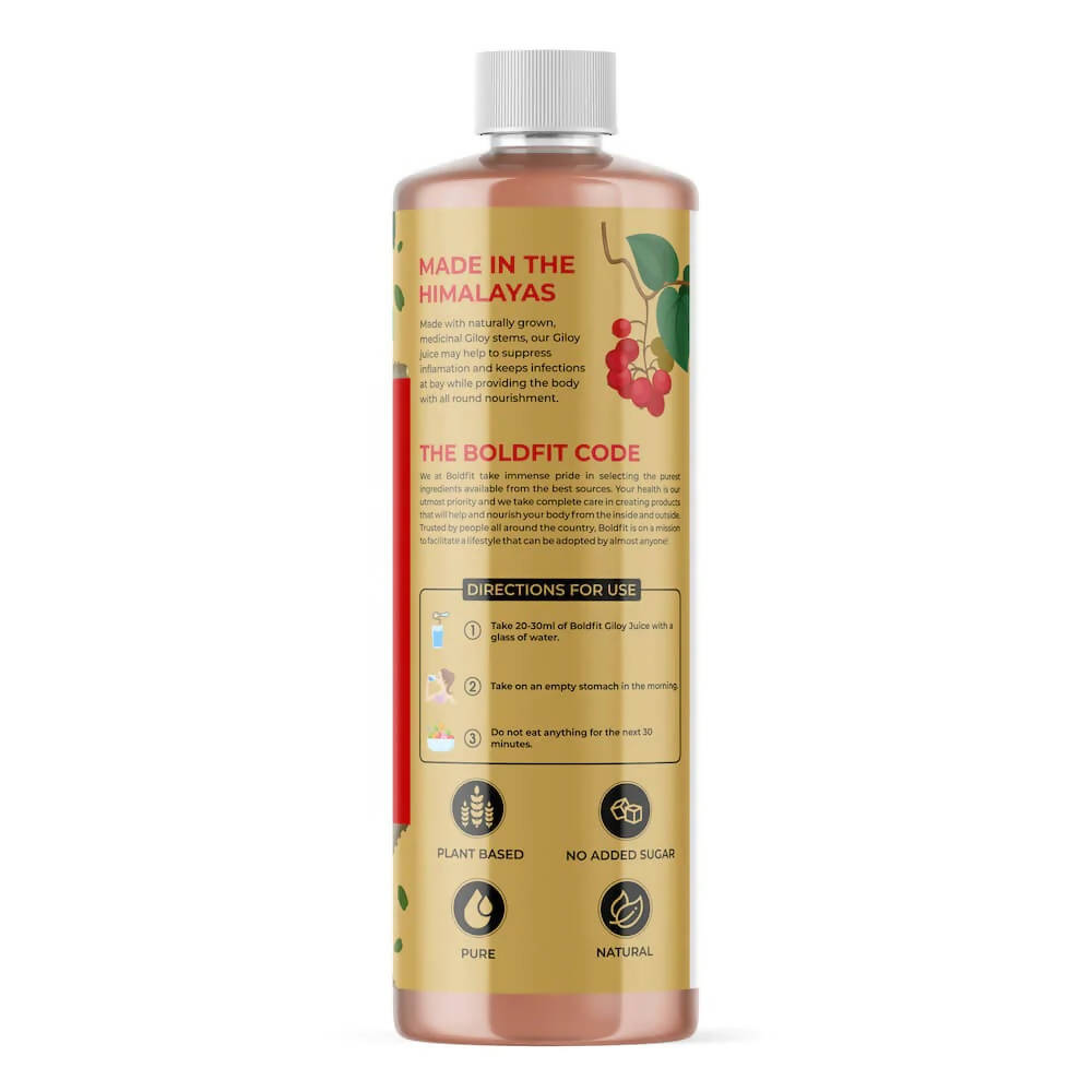 Boldveda Cold Pressed Giloy Juice - Distacart